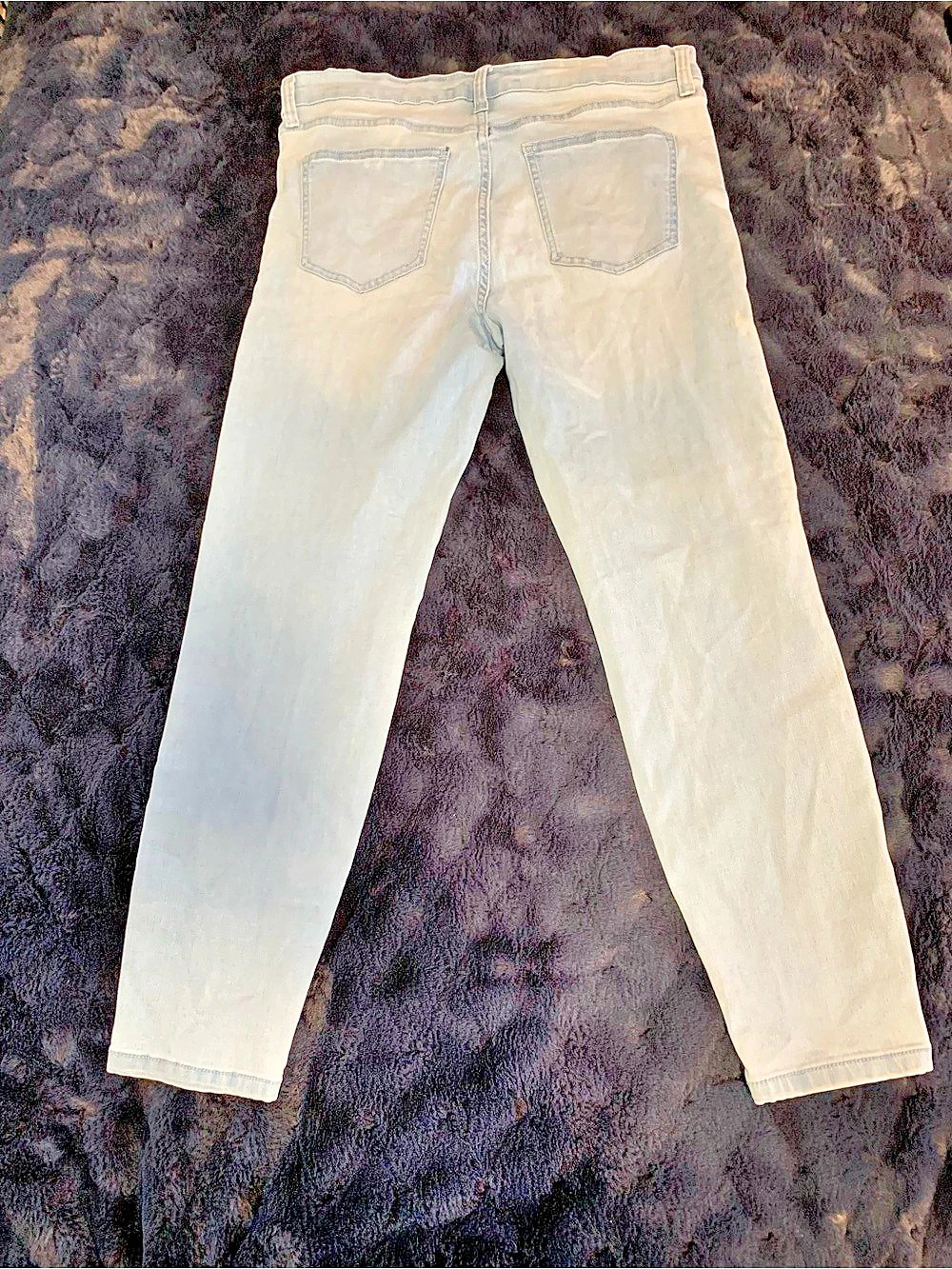 The Rider Celebrity Pink Distressed Skinny Jeans in Blue, Waist 13/31 - Picture 2 of 11